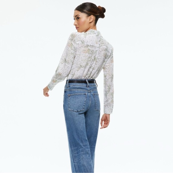Alice + Olivia Tops - Alice + Olivia WILLA PLACKET BLOUSE